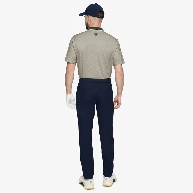 Mansfield is a Breathable short sleeve golf shirt for Men in the color Sand(5)