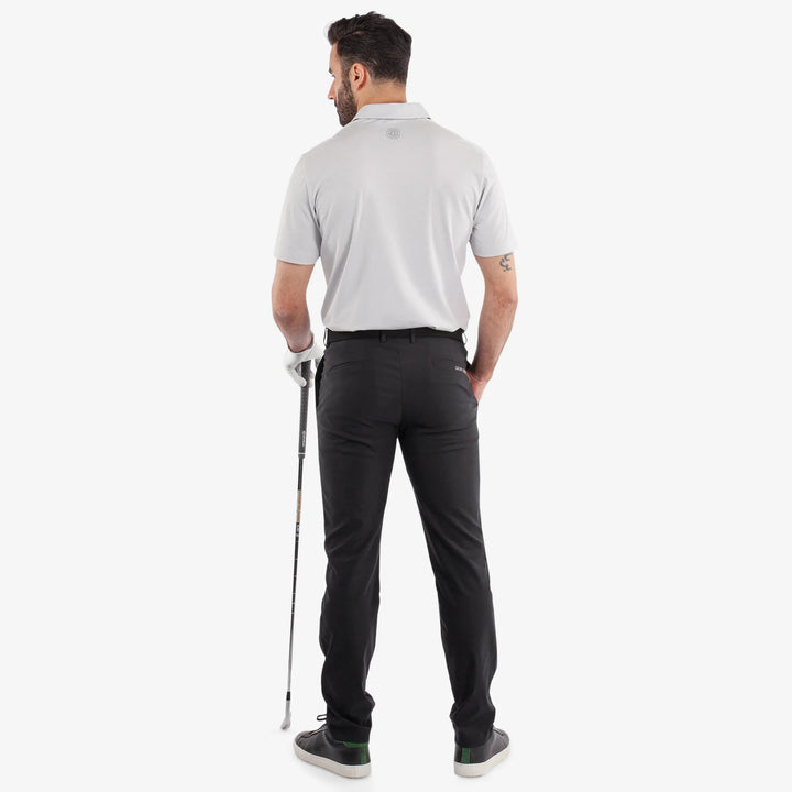 Marcelo is a Breathable short sleeve golf shirt for Men in the color Cool Grey(6)