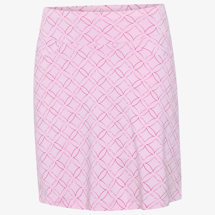 Marielle is a Breathable golf skirt with inner shorts for Women in the color Pink/Fuchsia(0)