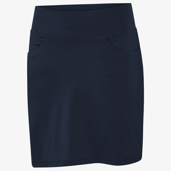 Marielle is a Breathable golf skirt with inner shorts for Women in the color Navy(0)