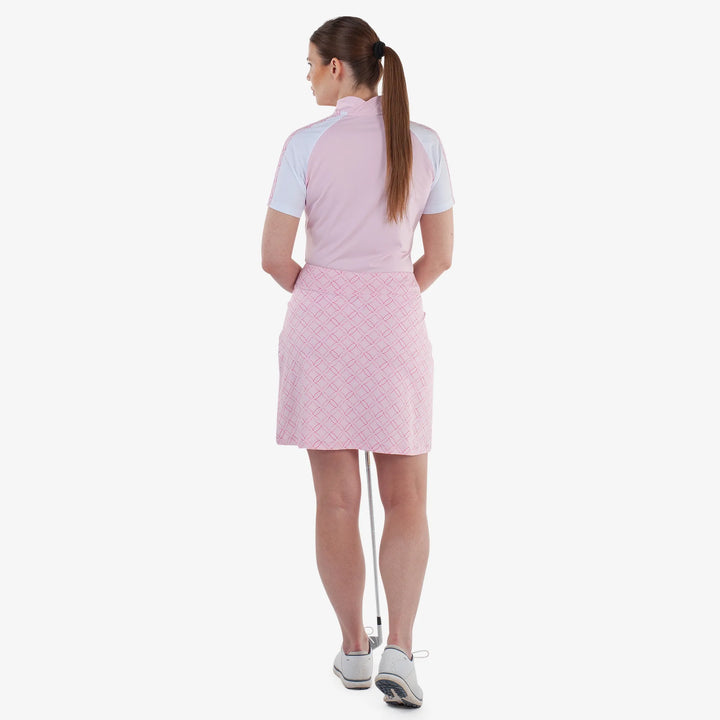 Marielle is a Breathable golf skirt with inner shorts for Women in the color Pink/Fuchsia(4)