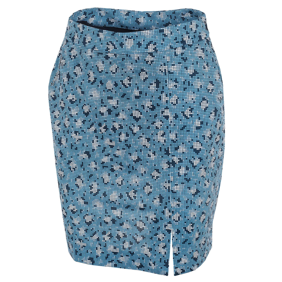 Marie is a Breathable golf skirt with inner shorts for Women in the color Blue Bell(0)