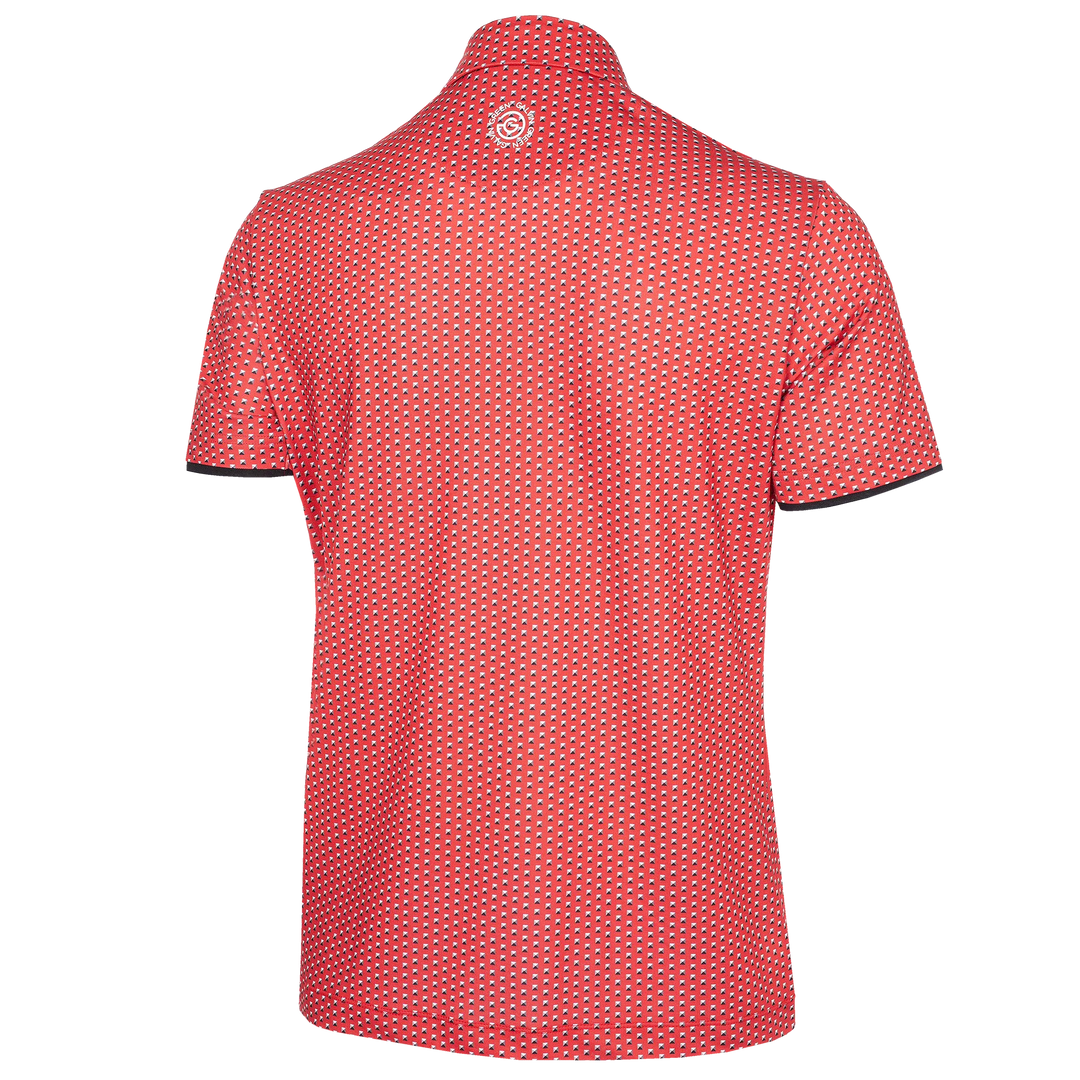 Mark is a Breathable short sleeve shirt for Men in the color Imaginary Red(8)
