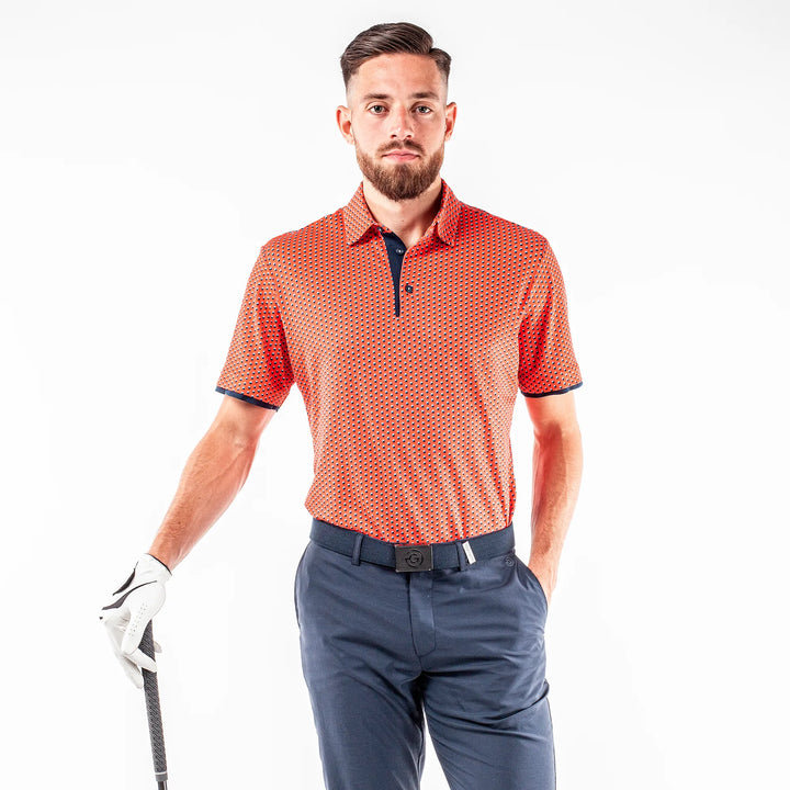 Mark is a Breathable short sleeve shirt for Men in the color Multicolour(1)