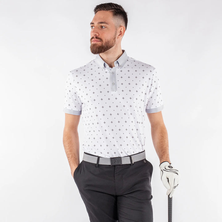 Marlow is a Breathable short sleeve shirt for Men in the color White(1)