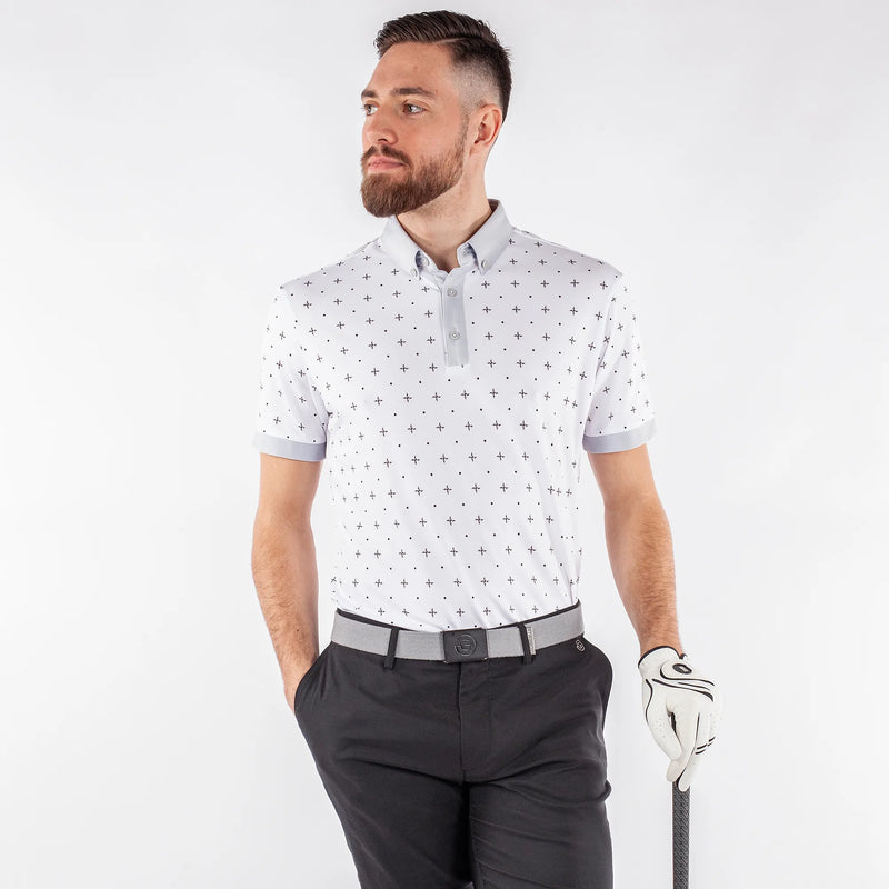 Marlow is a Breathable short sleeve shirt for Men in the color White(1)