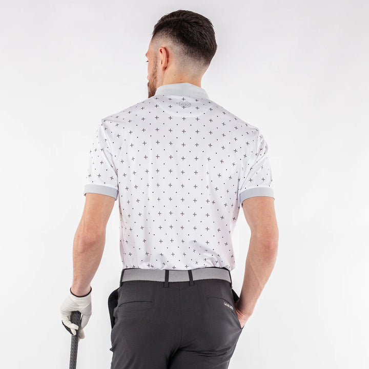 Marlow is a Breathable short sleeve shirt for Men in the color White(6)