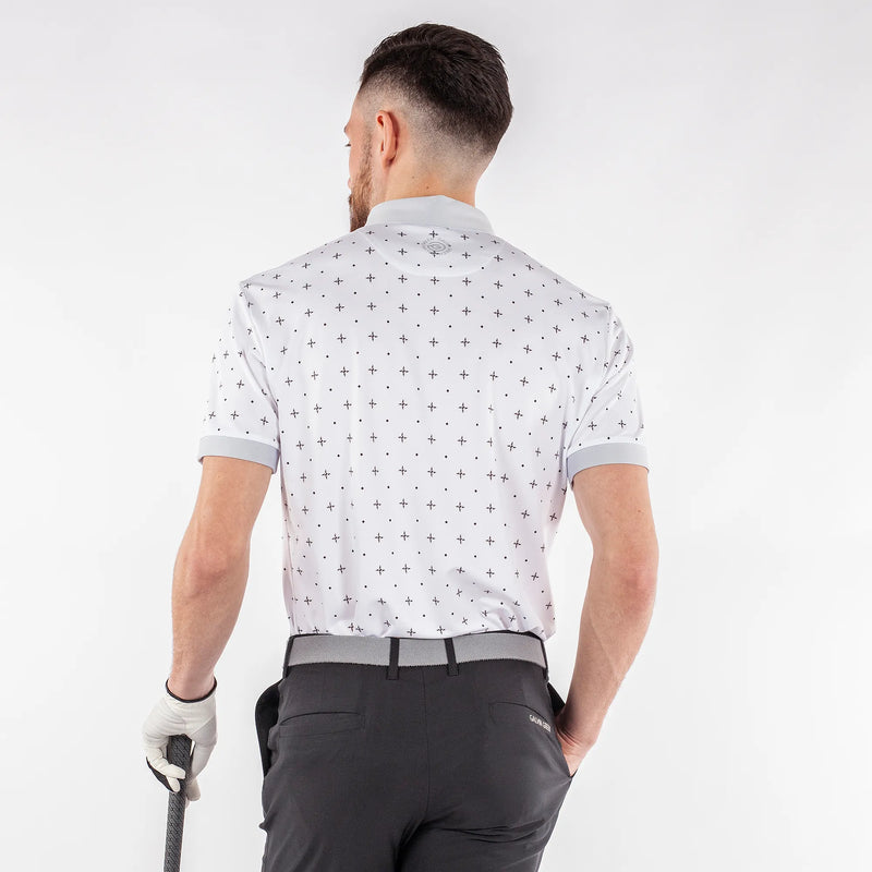 Marlow is a Breathable short sleeve shirt for Men in the color White(6)