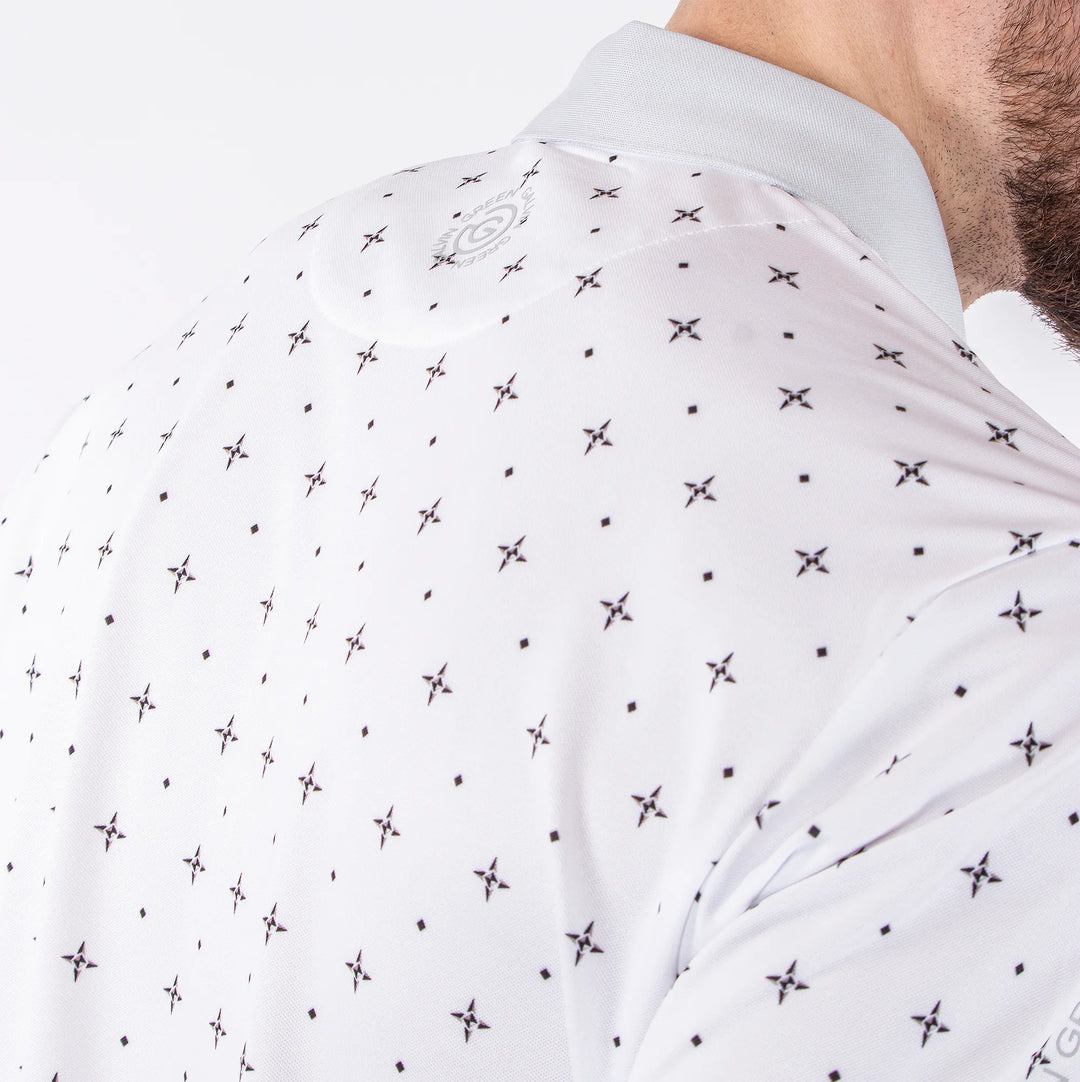 Marlow is a Breathable short sleeve shirt for Men in the color White(7)