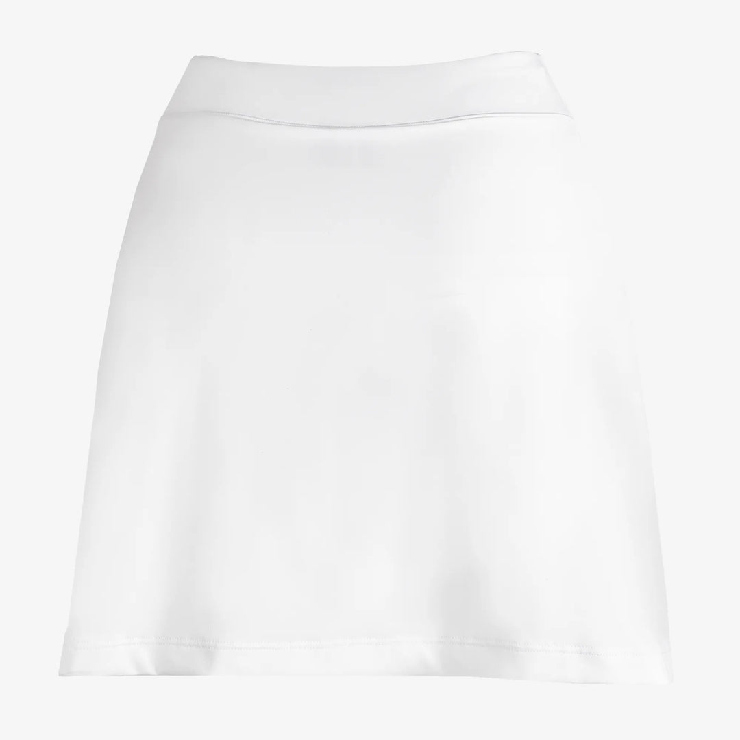 Marsha is a Breathable golf skirt with inner shorts for Women in the color White(7)