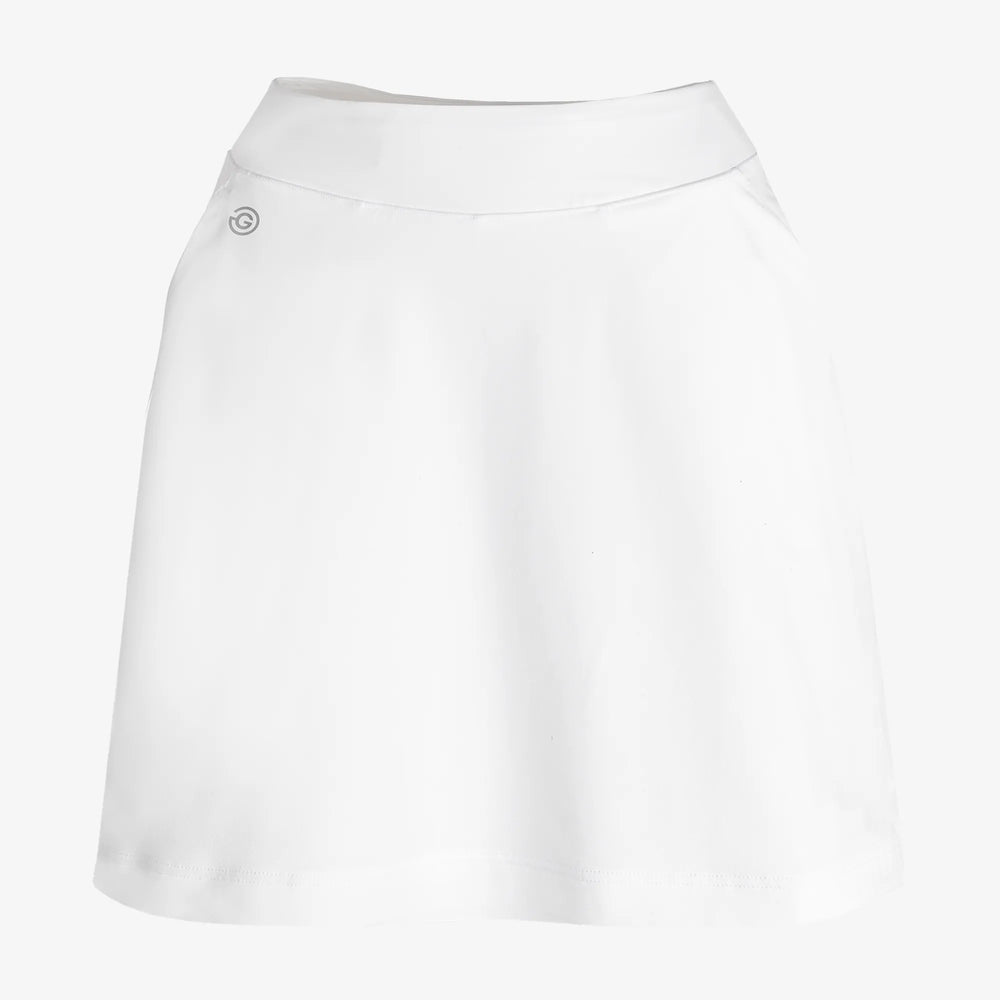 Marsha is a Breathable golf skirt with inner shorts for Women in the color White(0)
