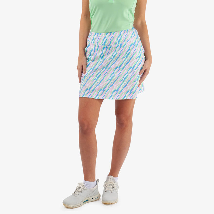 Marsha is a Breathable golf skirt with inner shorts for Women in the color Multicolor(1)