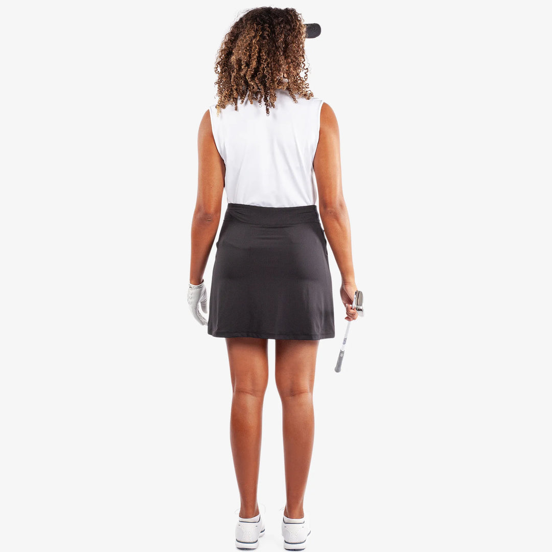 Marsha is a Breathable golf skirt with inner shorts for Women in the color Black(6)