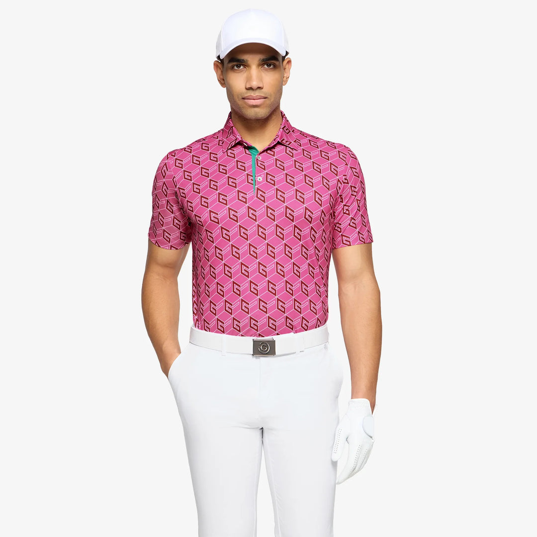 Pink Golf Shirt Men's and Women's| Galvin Green Pink Golf Shirt Men's and Women's| Galvin Green