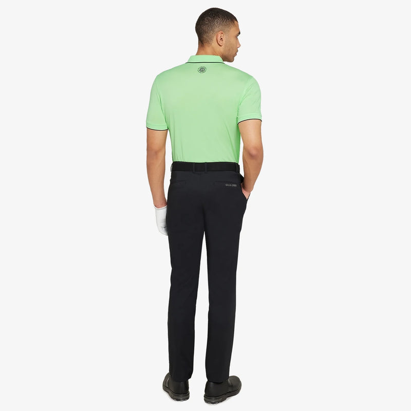 Marty is a Breathable short sleeve golf shirt for Men in the color Fresh Green(6)