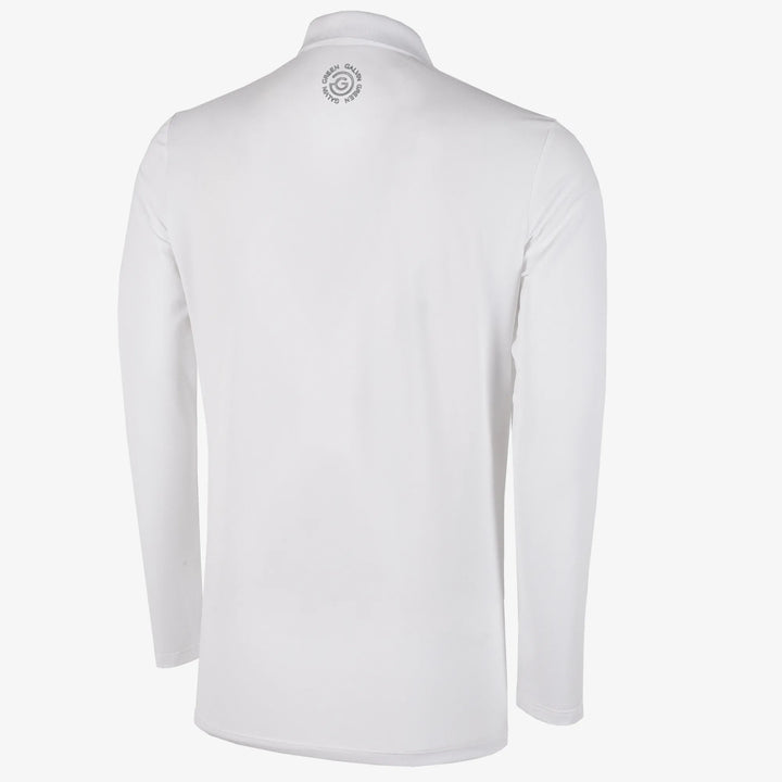 Marwin is a Breathable long sleeve golf shirt for Men in the color White(7)