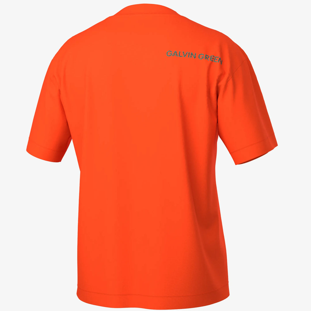Mason  is a Breathable short sleeve shirt for Men in the color Orange(8)