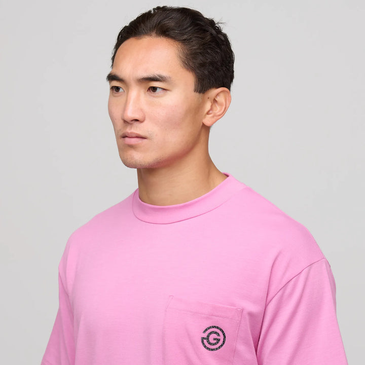 Mason  is a Breathable short sleeve shirt for Men in the color Super Pink(3)