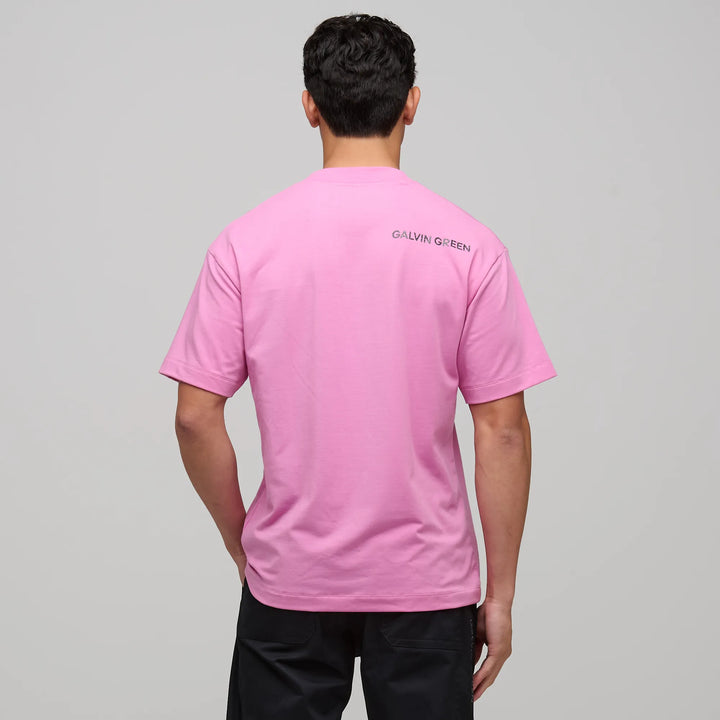 Mason  is a Breathable short sleeve shirt for Men in the color Super Pink(4)