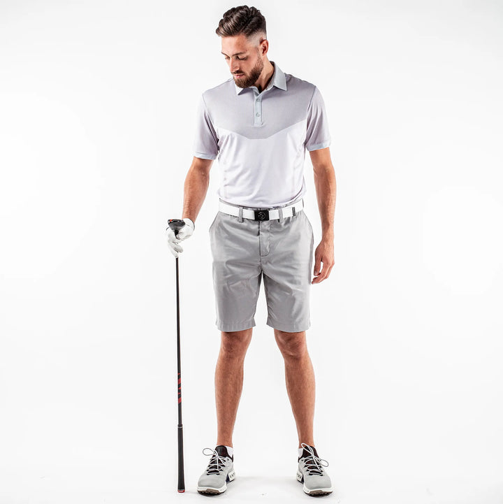 Mateus is a Breathable short sleeve shirt for Men in the color Cool Grey(2)