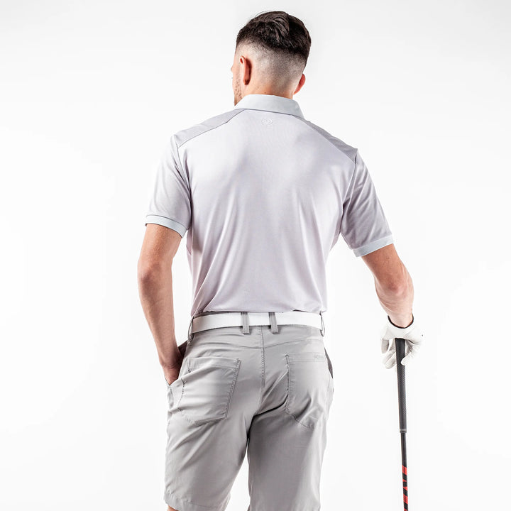 Mateus is a Breathable short sleeve shirt for Men in the color Cool Grey(5)