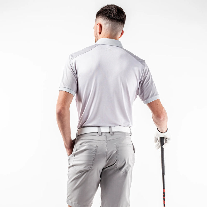 Mateus is a Breathable short sleeve shirt for Men in the color Cool Grey(5)