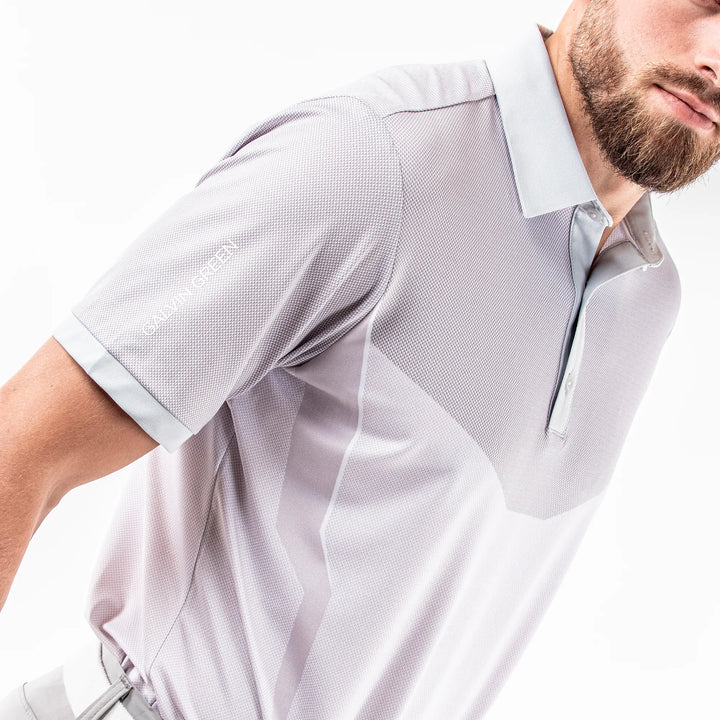 Mateus is a Breathable short sleeve shirt for Men in the color Cool Grey(3)