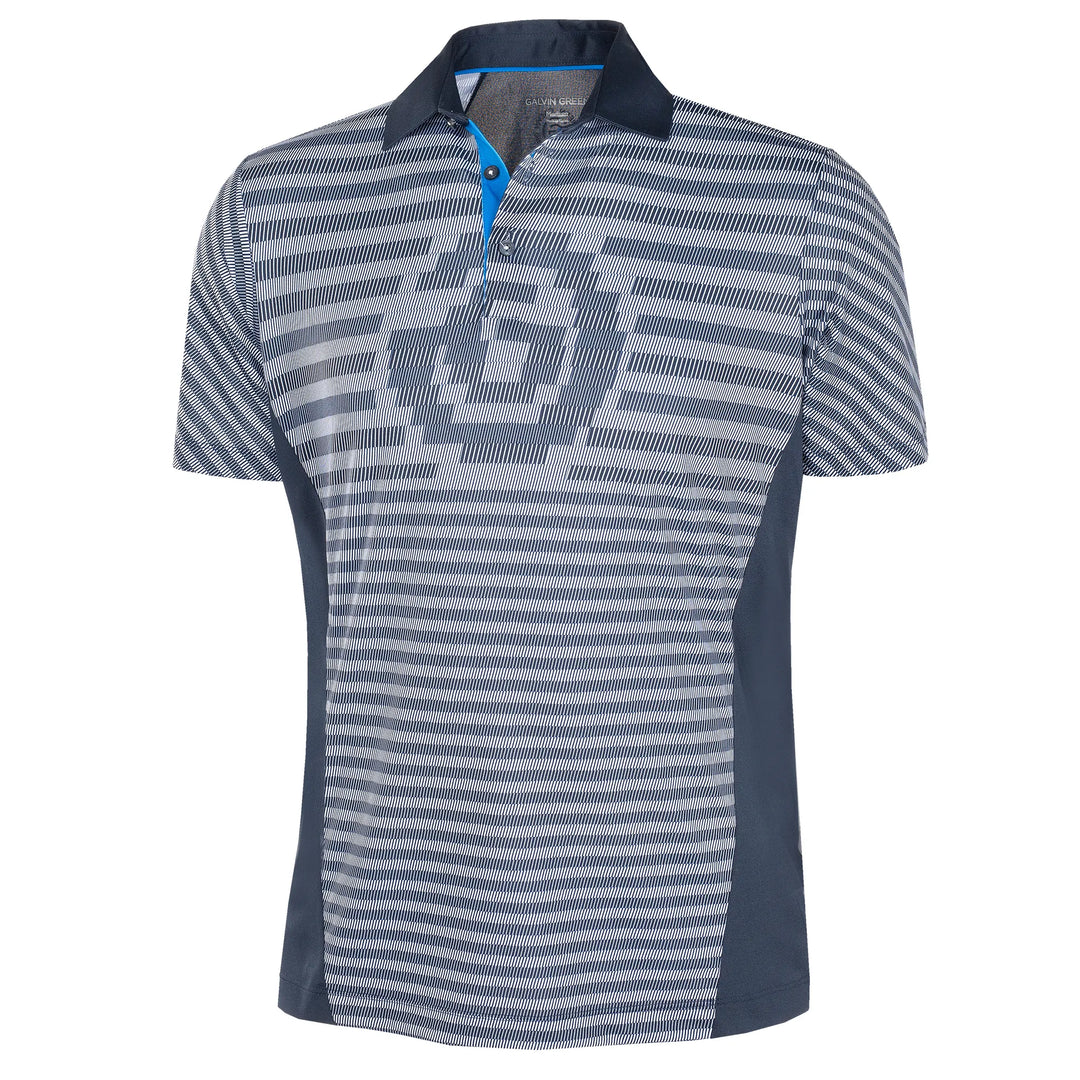 Mathis is a Breathable short sleeve shirt for Men in the color Navy(0)