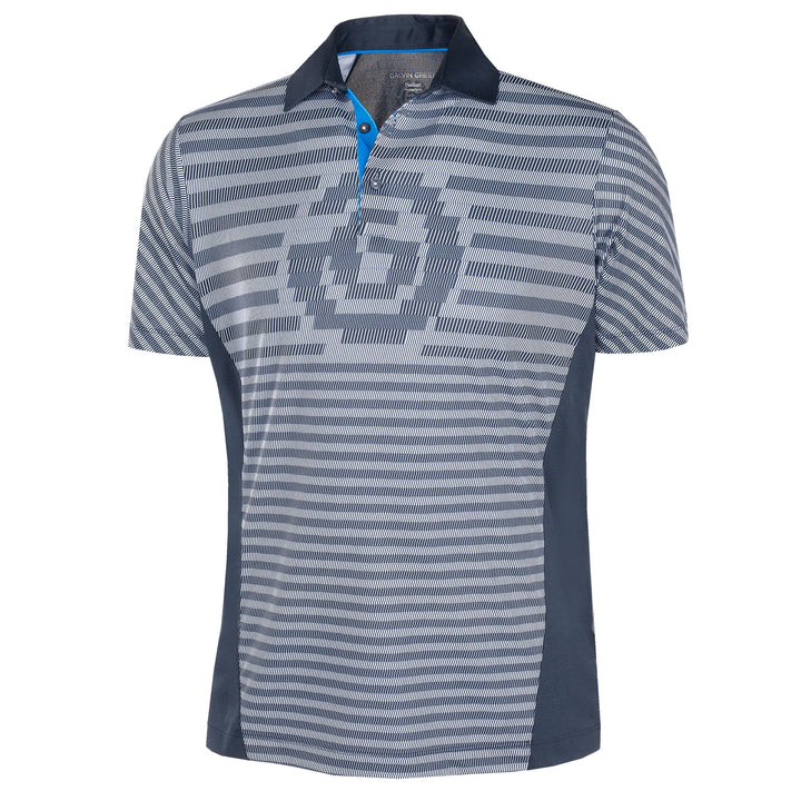 Mathis is a Breathable short sleeve shirt for Men in the color Navy(0)