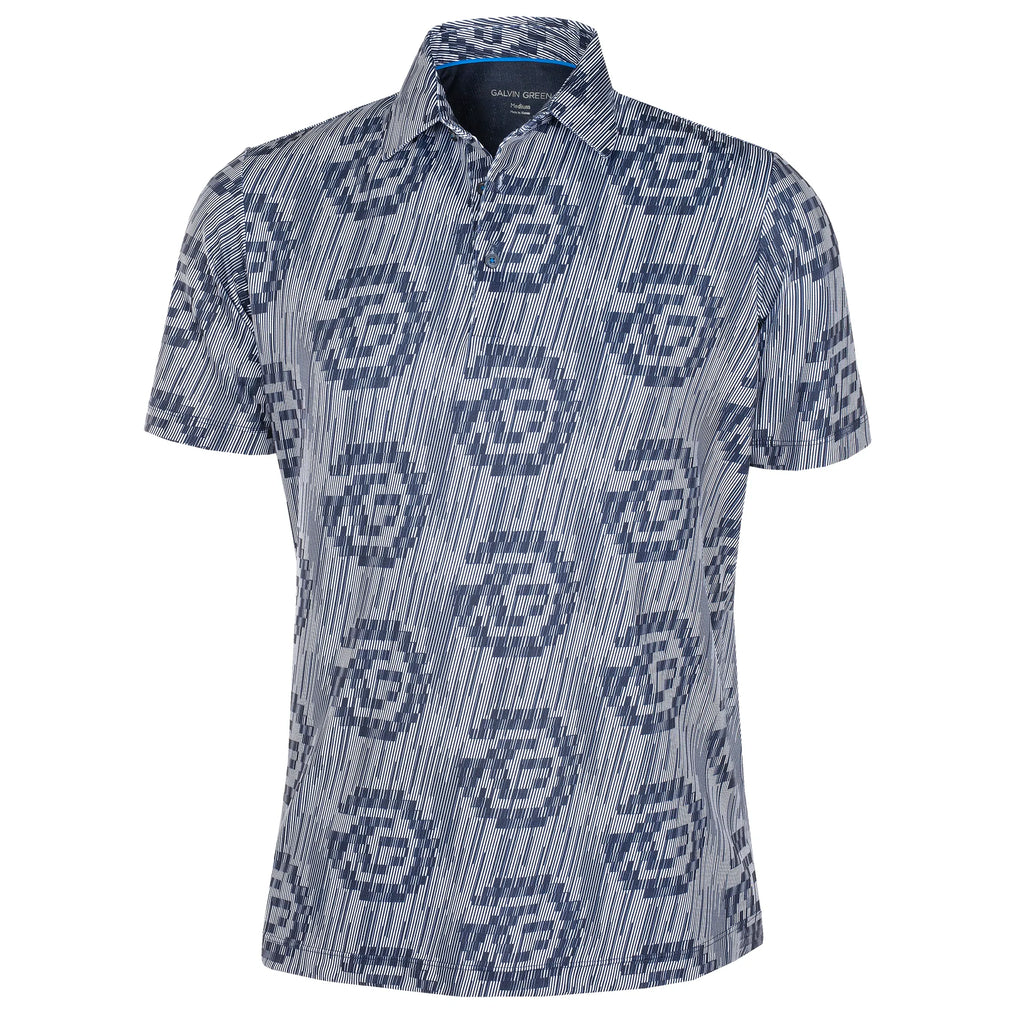 Matteo Breathable short sleeve shirt Navy – Galvin Green