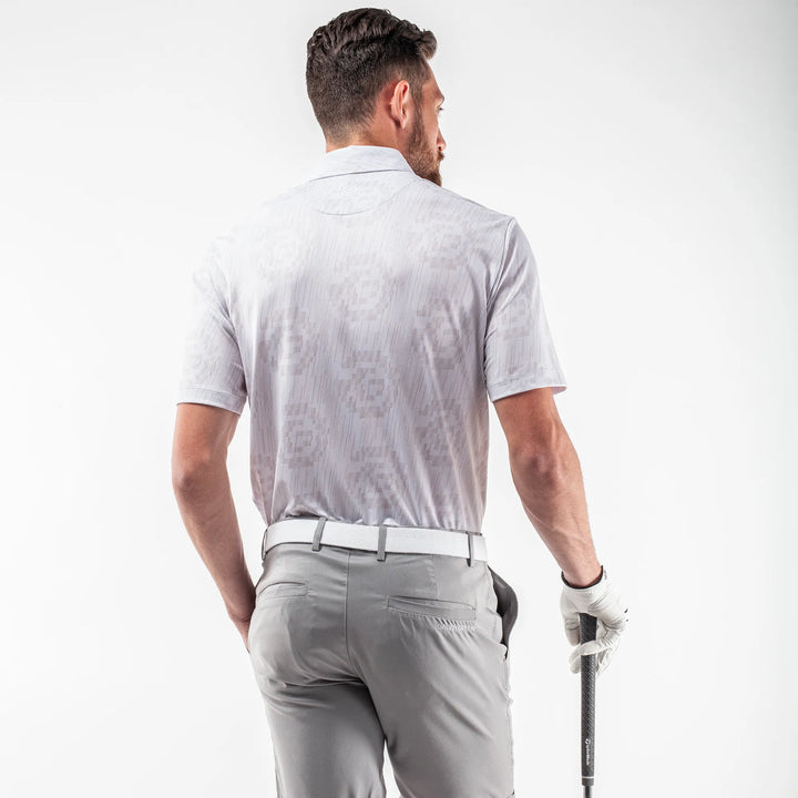 Matteo is a Breathable short sleeve shirt for Men in the color Grey base(4)