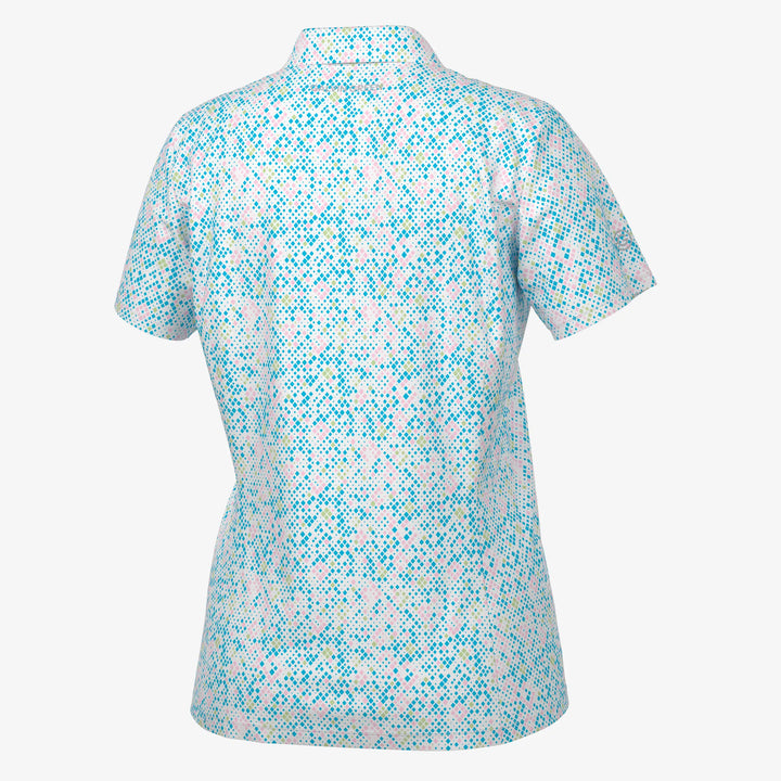 Maud is a Breathable short sleeve golf shirt for Women in the color Multicolor(7)