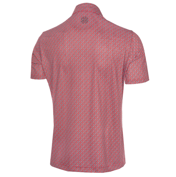 Mauro is a Breathable short sleeve shirt for Men in the color Red(9)