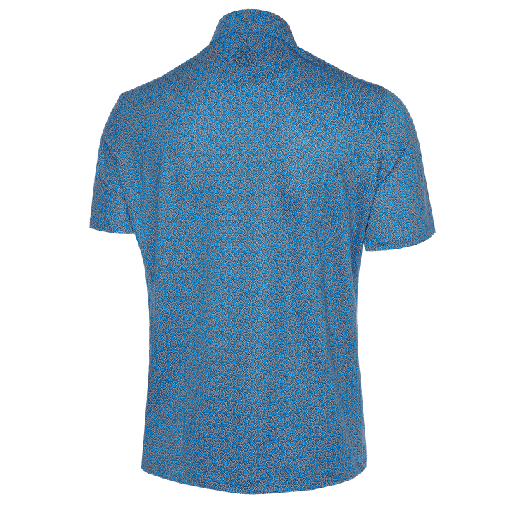 Mauro is a Breathable short sleeve shirt for Men in the color Blue Bell(8)