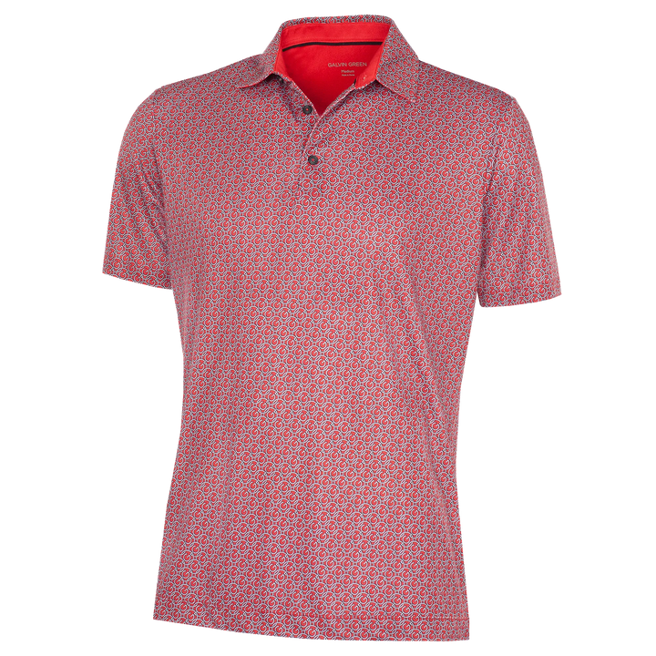 Mauro is a Breathable short sleeve shirt for Men in the color Red(0)