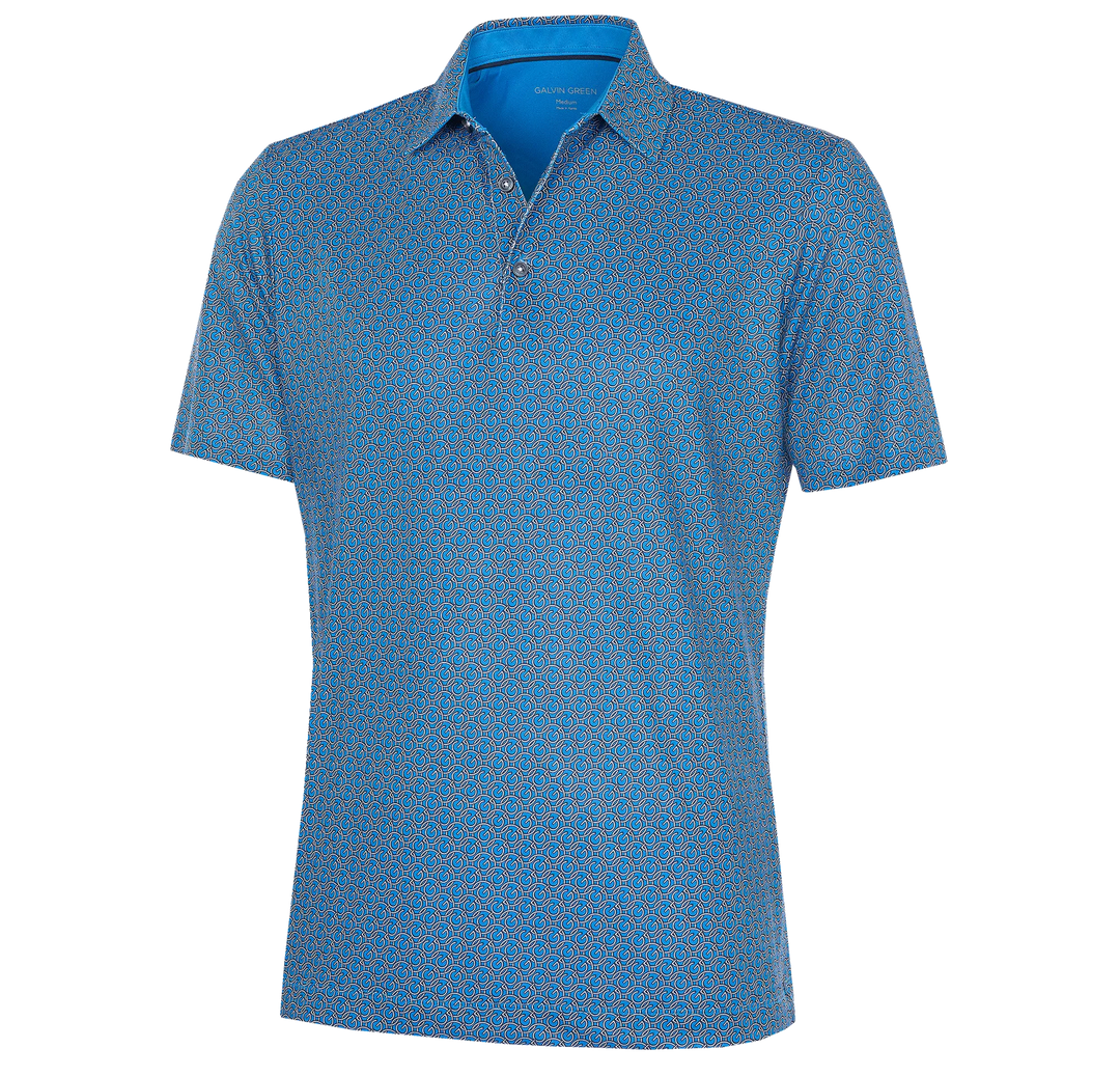 Mauro is a Breathable short sleeve shirt for Men in the color Blue Bell(0)