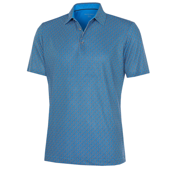 Mauro is a Breathable short sleeve shirt for Men in the color Blue Bell(0)
