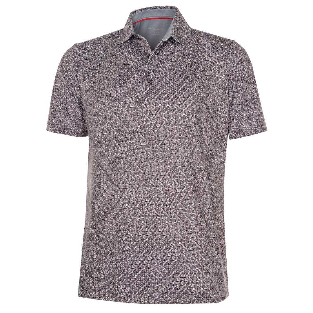 Mauro is a Breathable short sleeve shirt for Men in the color Sharkskin(0)