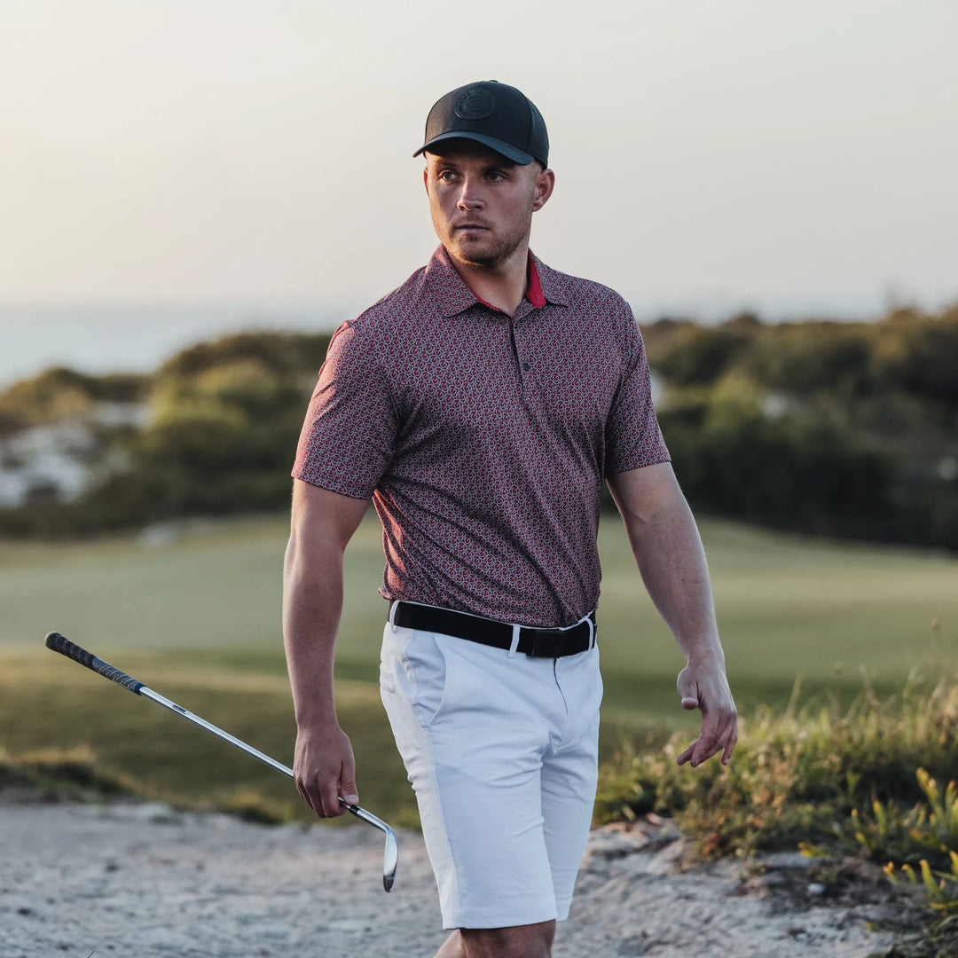 Mauro Breathable short sleeve shirt Red – Galvin Green