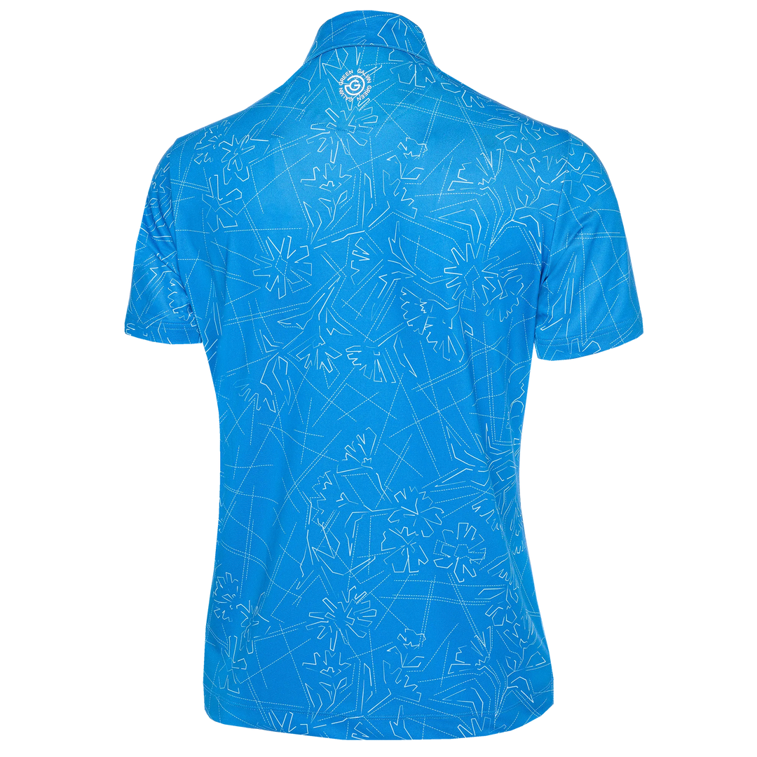 Maverick is a Breathable short sleeve shirt for Men in the color Blue Bell(9)