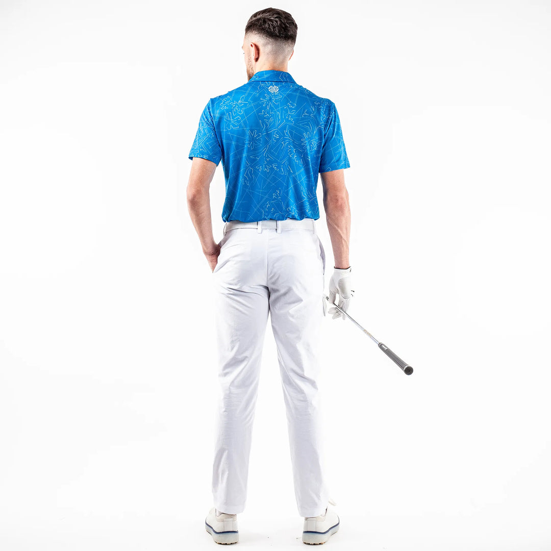 Maverick is a Breathable short sleeve shirt for Men in the color Blue Bell(8)