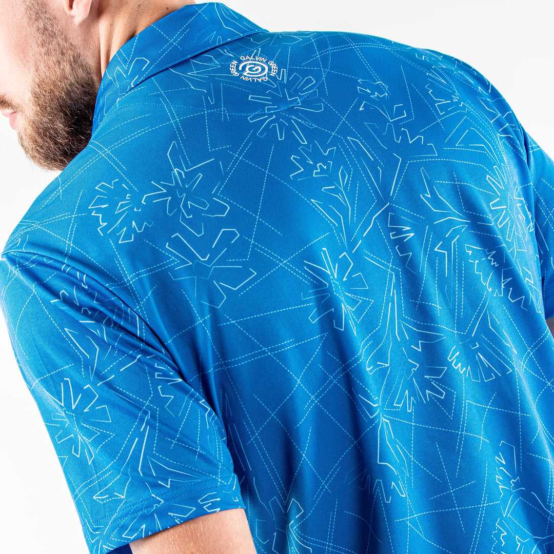 Maverick is a Breathable short sleeve shirt for Men in the color Blue Bell(7)