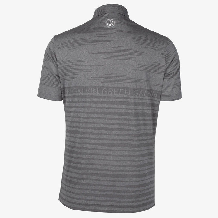 Maximus is a Breathable short sleeve golf shirt for Men in the color Sharkskin(6)