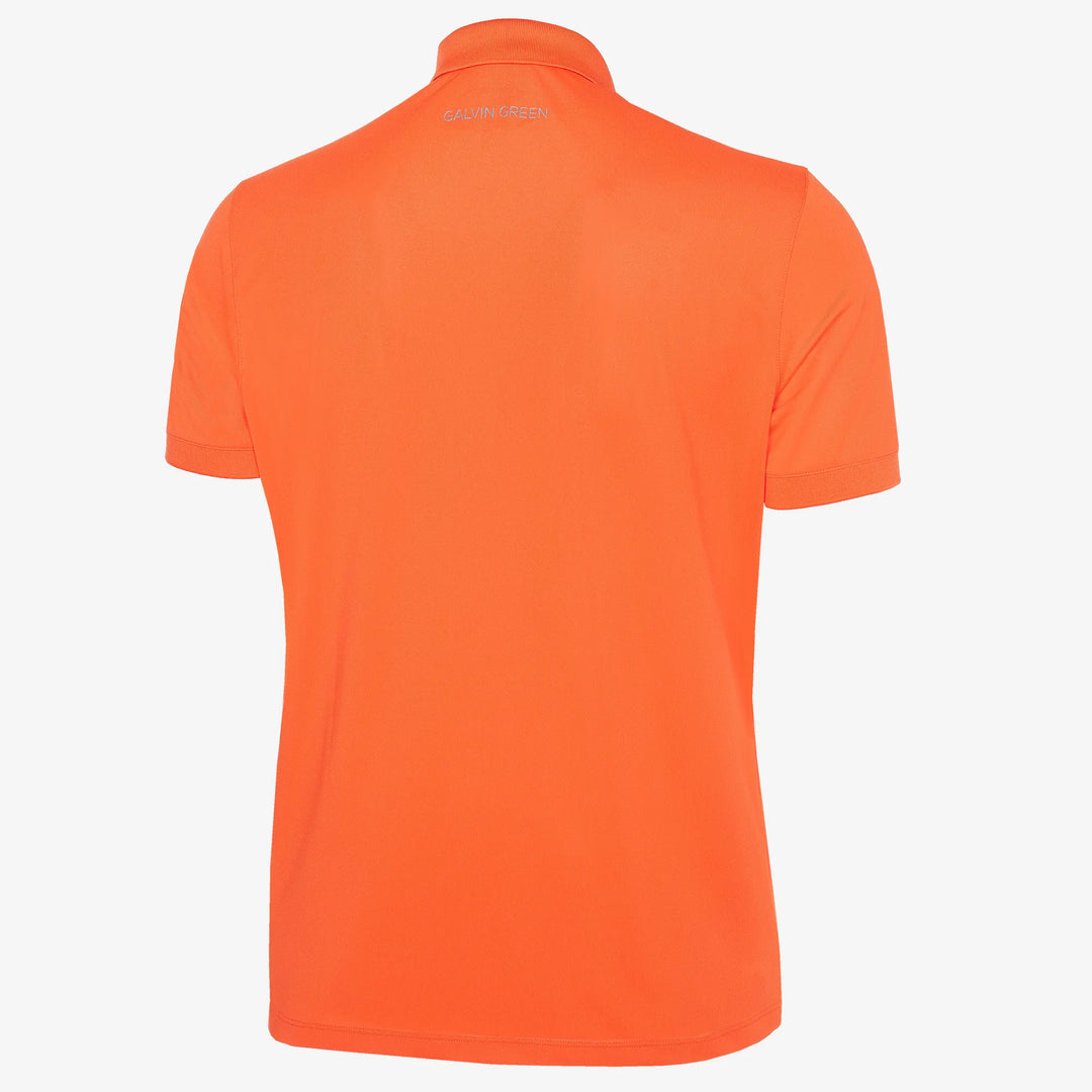 Max Tour is a Breathable short sleeve golf shirt for Men in the color Orange(8)