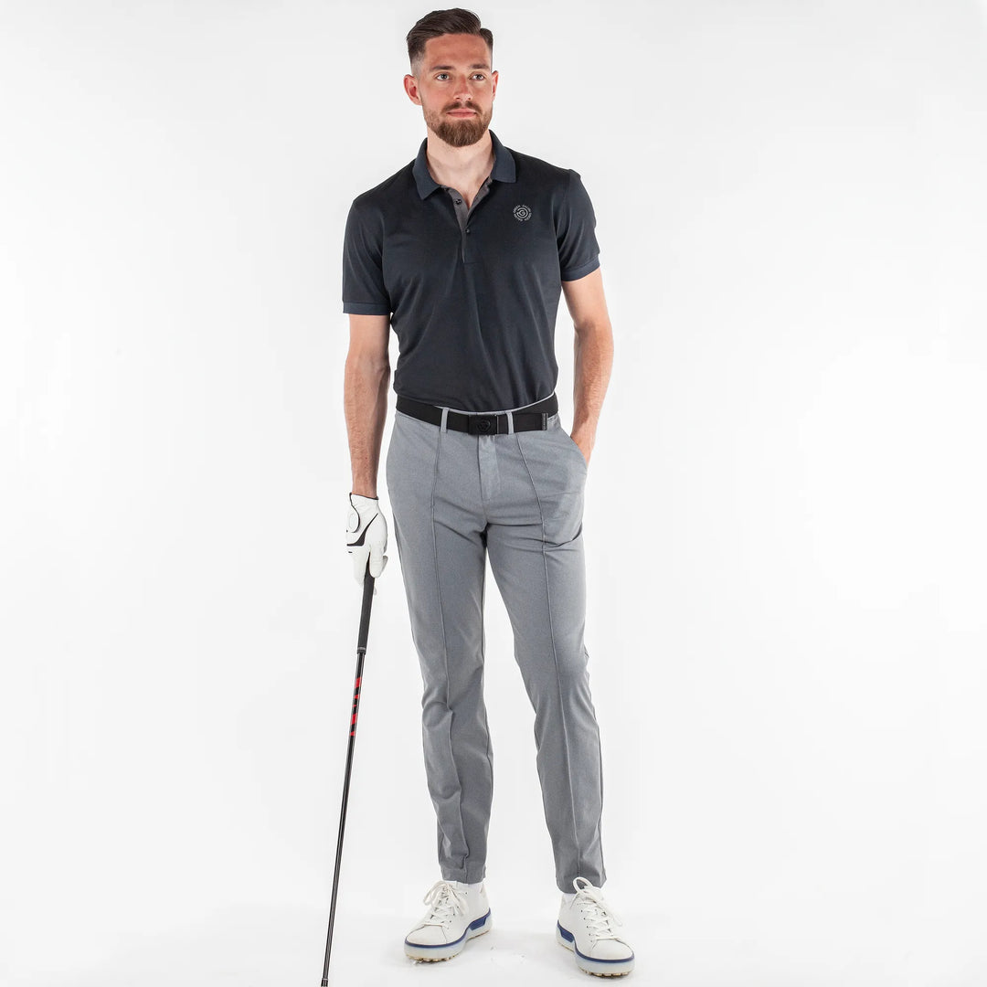 Max Tour Breathable short sleeve golf shirt Black – Galvin Green Max Tour Breathable short sleeve golf shirt Black – Galvin Green