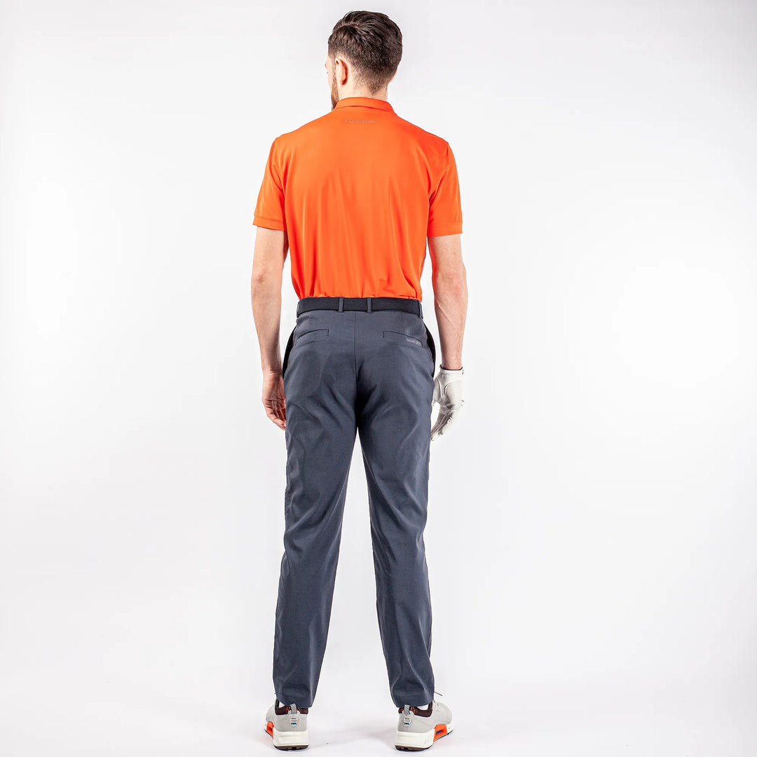 Max Tour is a Breathable short sleeve golf shirt for Men in the color Orange(7)