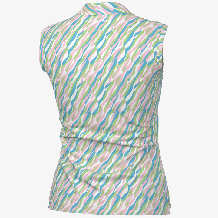 Melissa is a Breathable sleeveless golf shirt for Women in the color Multicolor(7)