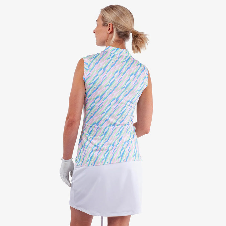 Melissa is a Breathable sleeveless golf shirt for Women in the color Multicolor(4)