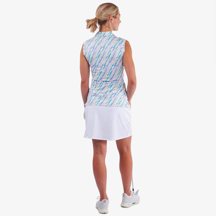 Melissa is a Breathable sleeveless golf shirt for Women in the color Multicolor(6)