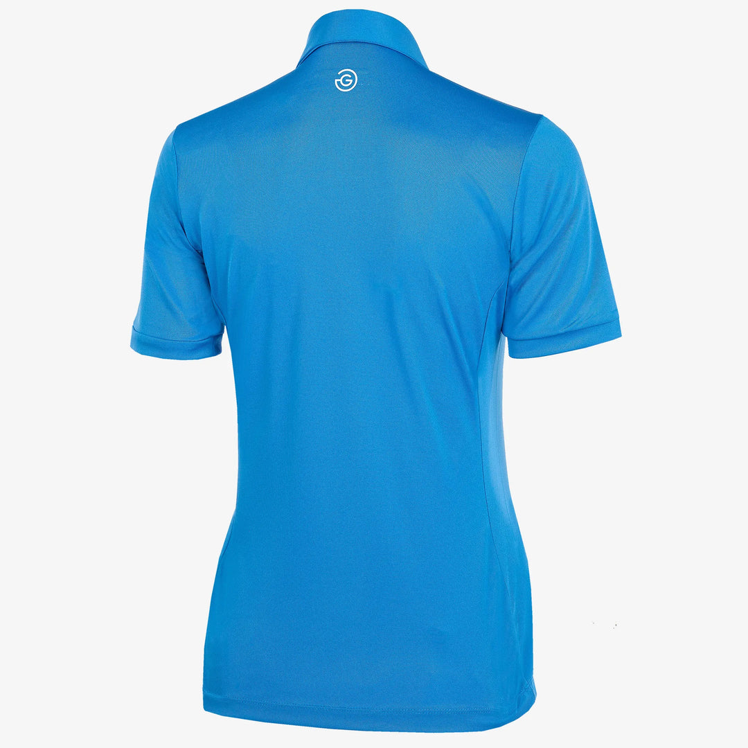 Melody is a Breathable short sleeve golf shirt for Women in the color Blue(8)